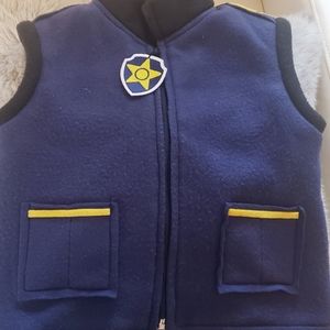 Paw Patrol Chase Vest- Handmade